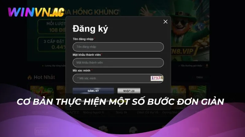 Cơ bản thực hiện một số bước đơn giản
