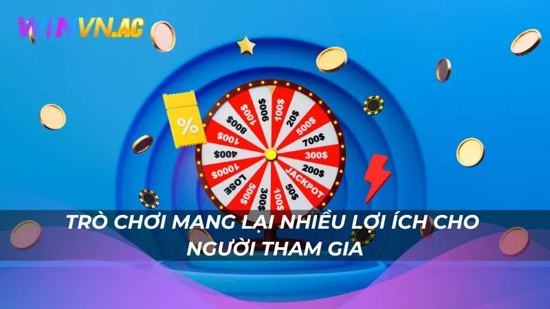 Vòng quay may mắn Winvn mang lại nhiều lợi ích cho người tham gia